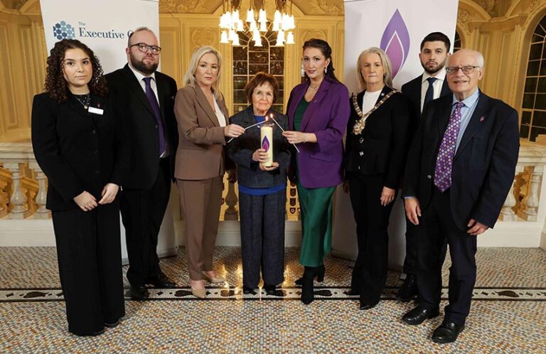 Holocaust Memorial Day Marked In Belfast