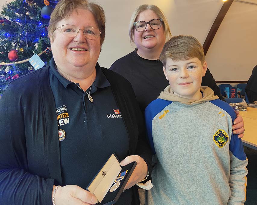 Portaferry Volunteer Receives Service Award