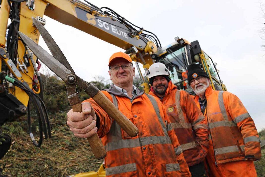Vegetation Clearance On The Downpatrick Line