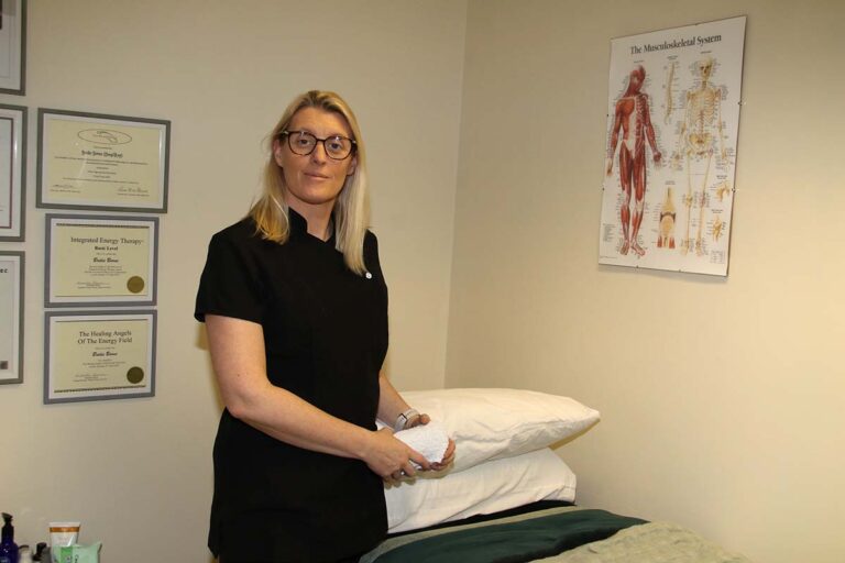 Bridie Kept Busy At RandRbyB Reflexology