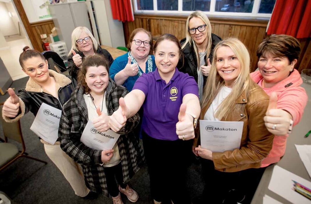 Slieve Croob DEA Runs Makaton Workshops