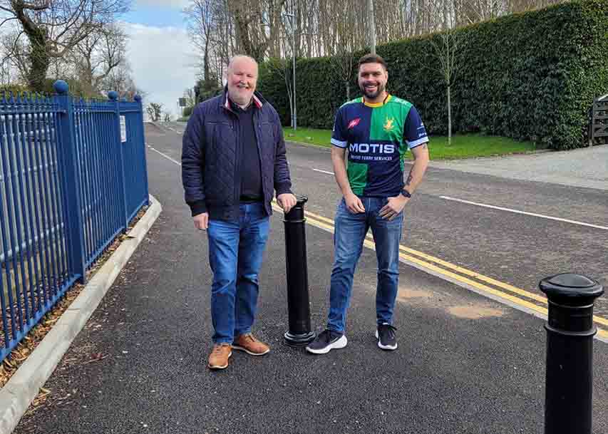 DUP Reps Welcome Spa Pedestrian Safety