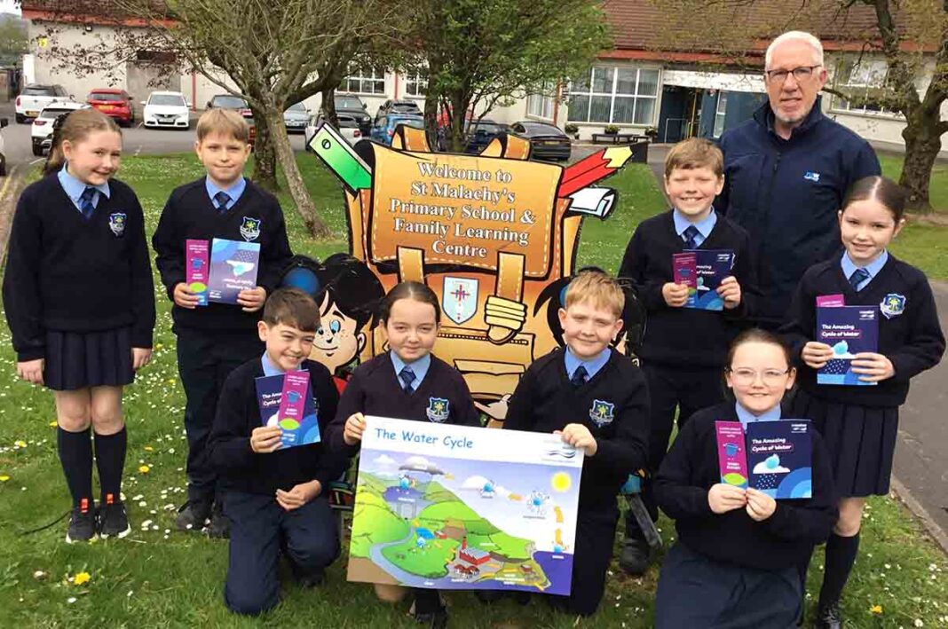 NI Water Bus Visits County Down Schools