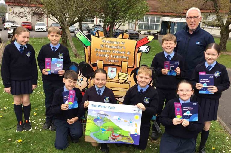 NI Water Bus Visits County Down Schools
