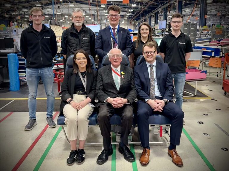 Shannon Visits Collins Aerospace In Kilkeel