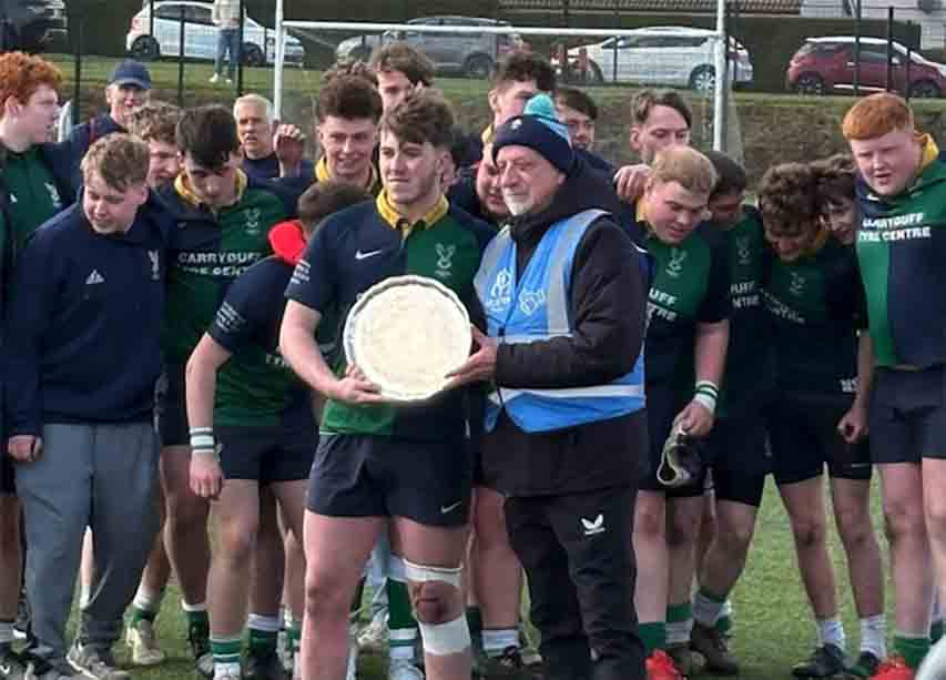 Ballynahinch RFC U18s Win The U18 Plate