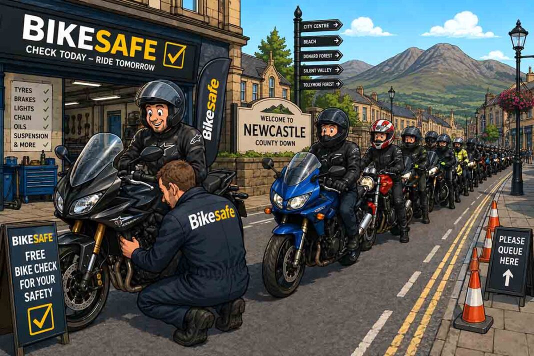 Invitation To Motorbike Checks In Newcastle