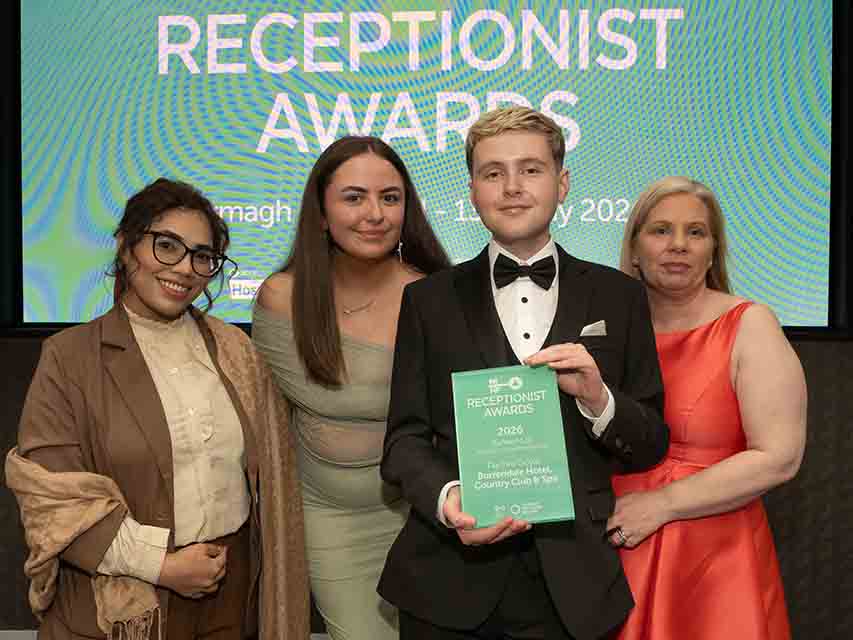 Newcastle Hotel Receptionist Receives Award