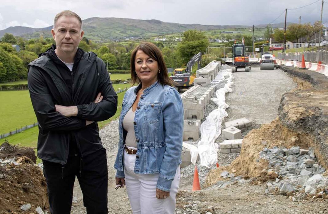 Hazzard Welcomes Kilkeel Road Progress