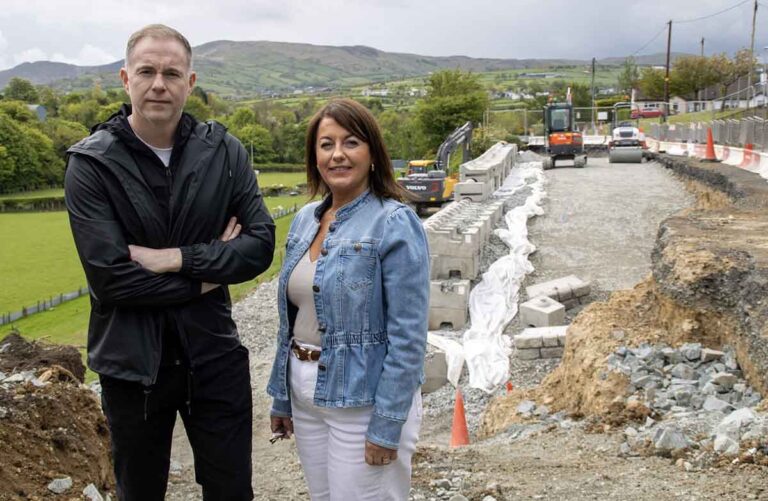 Hazzard Welcomes Kilkeel Road Progress