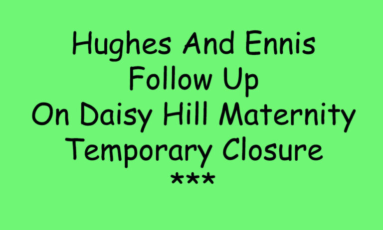 Sinn Féin Looks At Daisy Hill Maternity Services Concerns