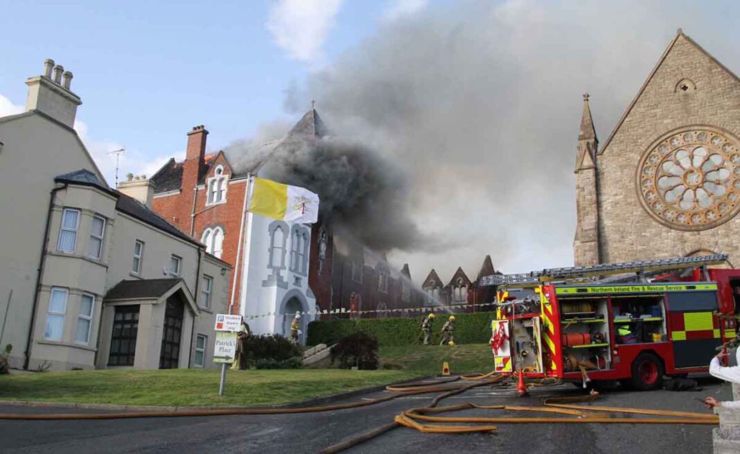 Old Downpatrick Convent Of Mercy Building Gutted In Fire