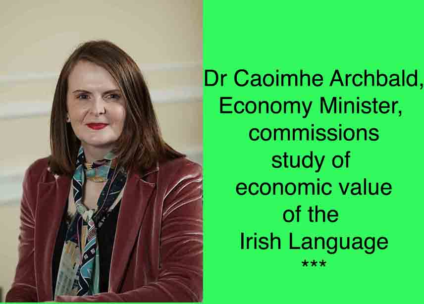 Irish Language Economic Potential To Be Evaluated