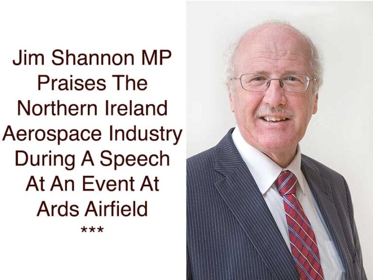 Shannon Says NI Aerospace Industry Is Rocketing