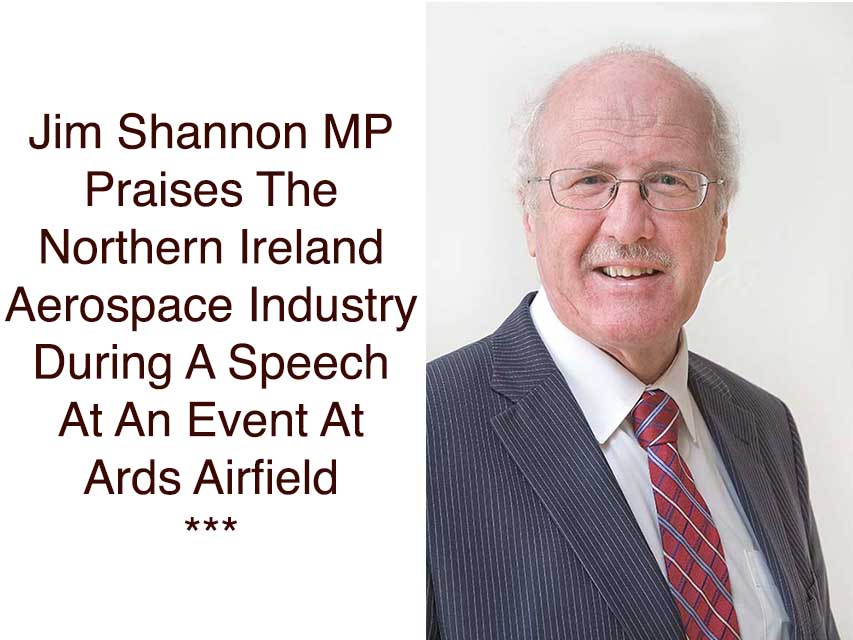 Shannon Says NI Aerospace Industry Is Rocketing
