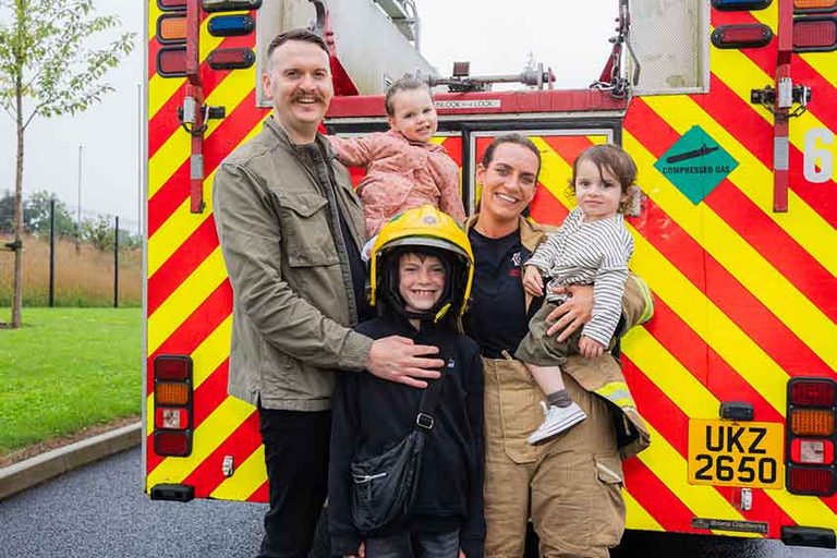 Down Firefighters Graduate After 20-Week Programme