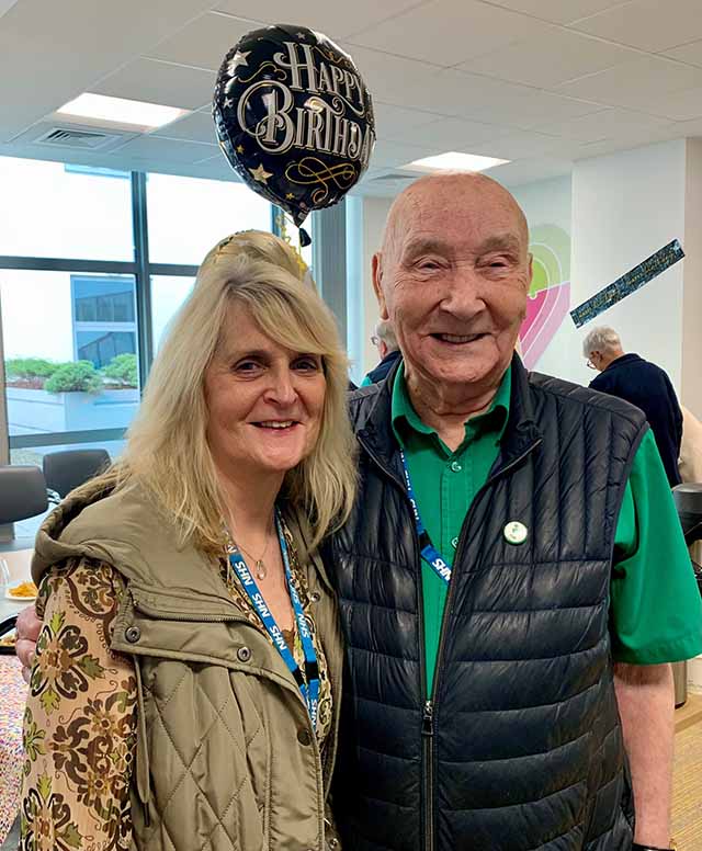 Jimmy Still Going Strong As Porter With The Trust at 90