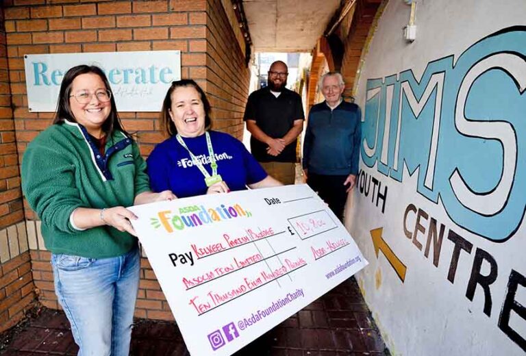 ASDA Presents£10,800 To Kilkeel Parish Bridge Group