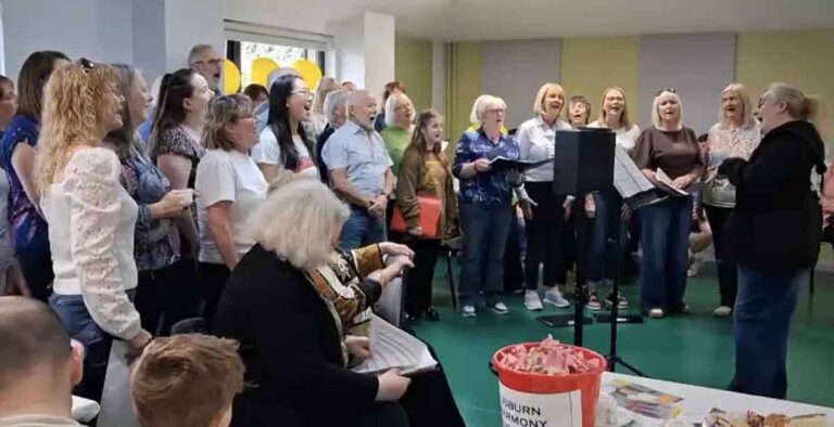 Ballynahinch Harmony Raise Funds For Cancer Charity