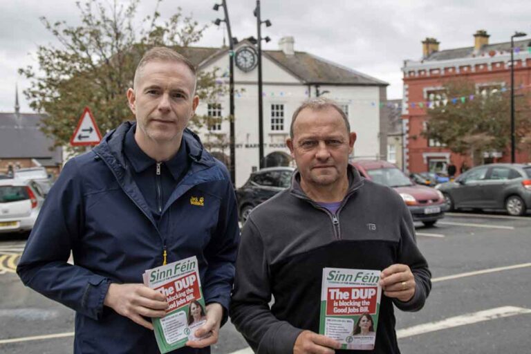 Sinn Féin Ards Rep Says DUP Must Not Block Good Jobs Bill