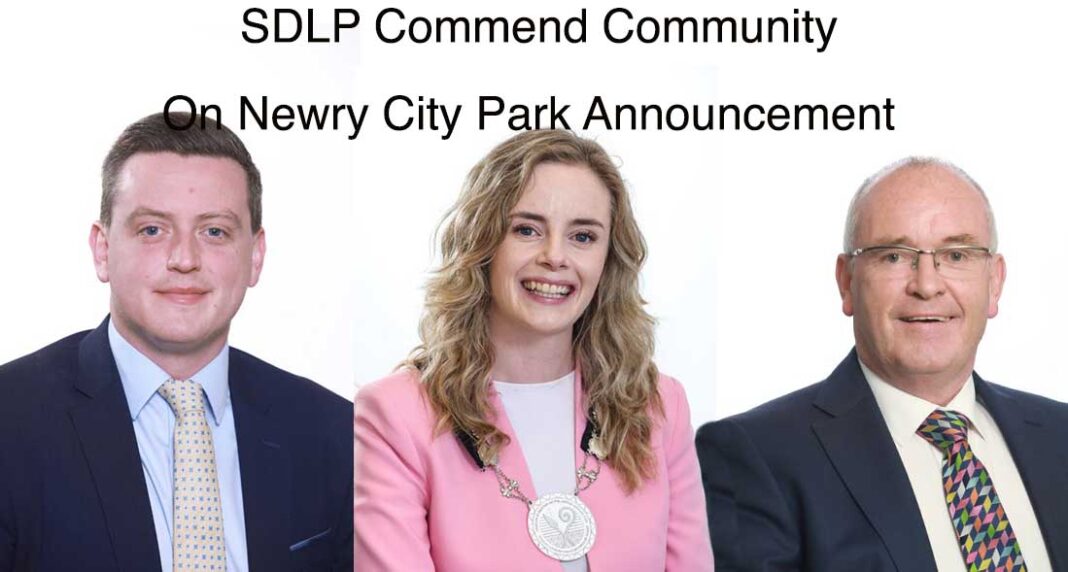 SDLP Says Newry Community Made Newry Park A Reality
