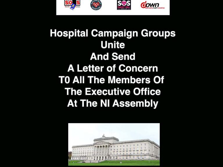 Joint Health Campaigners Group Writes Letter To TEO Joint Health Campaigners Group Writes Letter To TEO