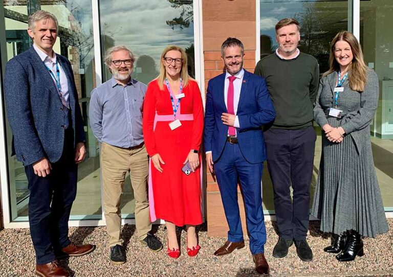 Butler Visits Lisburn Innovative Adult Learning Centre