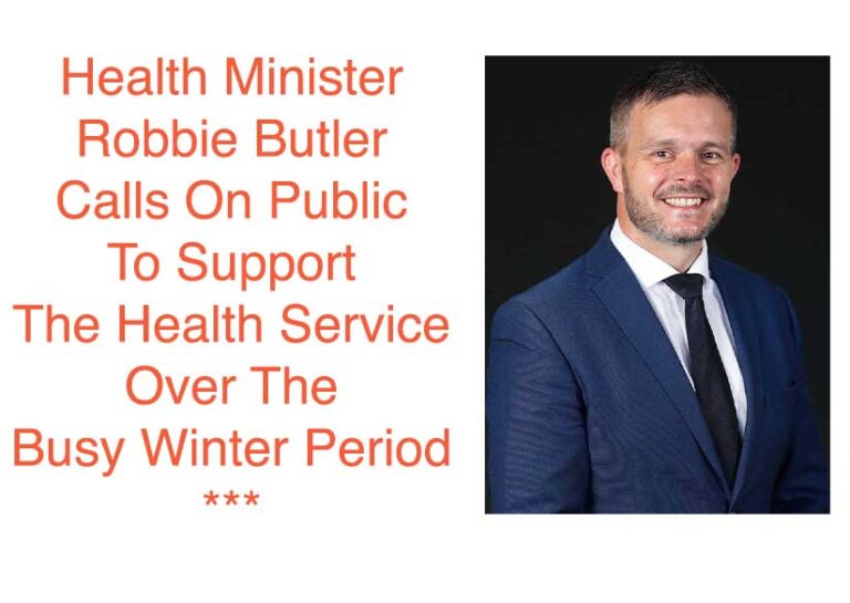 Butler Calls On Public Support For Winter Health Services